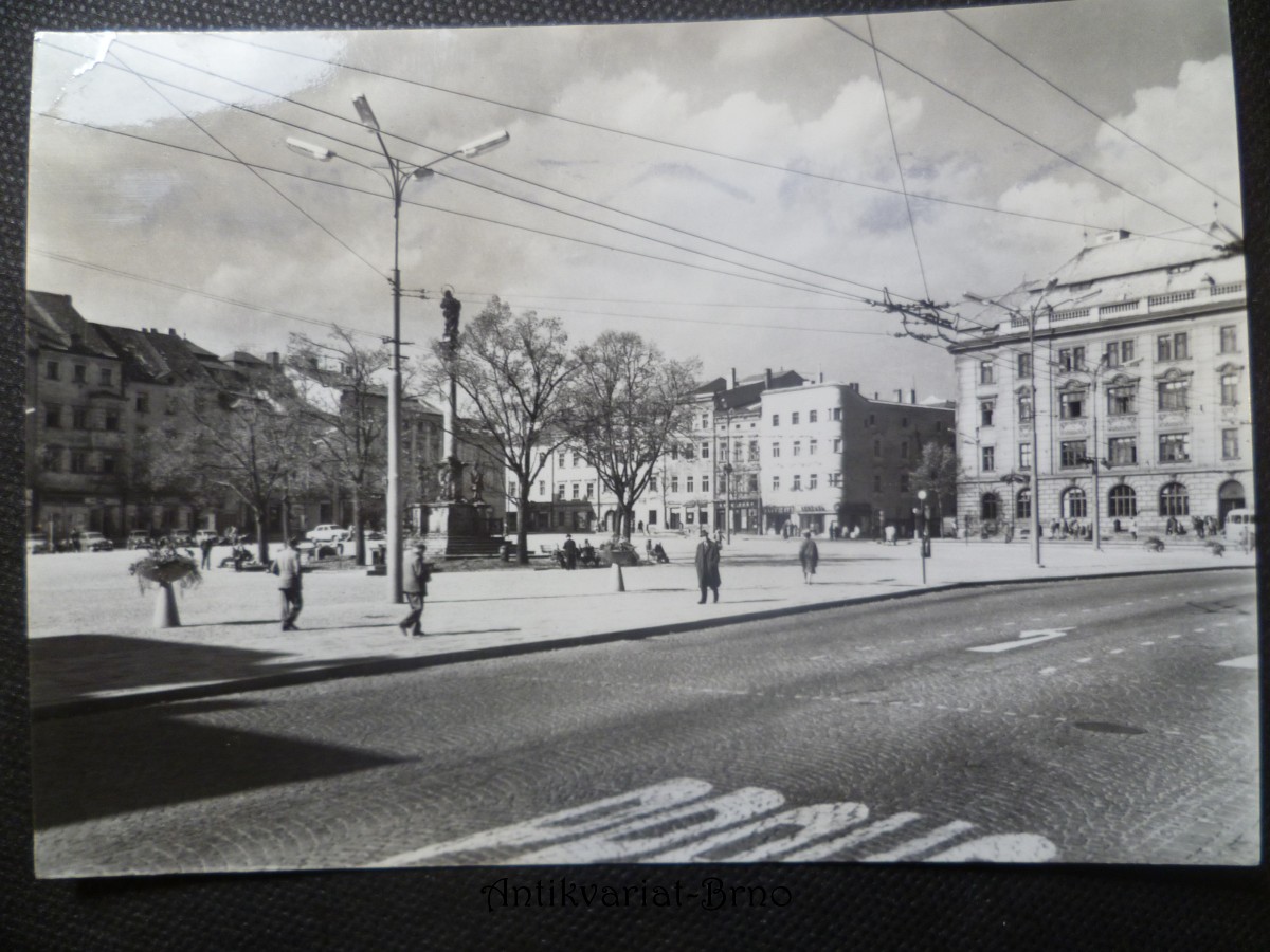 Jihlava Náměstí Míru 1964