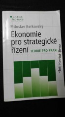 náhled knihy - Ekonomie pro strategické řízení : teorie pro praxi