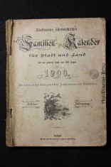 náhled knihy - Familien Kalender fur Stadt und Land 1900