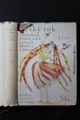 náhled knihy - Český rok v pohádkách, písních, hrách a tancích, říkadlech a hádankách. Jaro