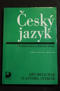 náhled knihy - Český jazyk: Přehled učiva základní školy
