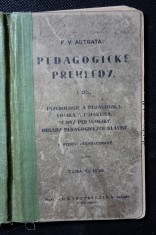 náhled knihy - Pedagogické přehledy. I. díl, Psychologie a pedagogika, logika a didaktika, dějiny pedagogiky, obsahy pedagogických klasiků