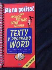 náhled knihy - Texty v programu Word