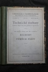 náhled knihy - Rozbory tuhých paliv : Určeno ... pro potř. chemiků v analytických laboratořích ... příruč. pro posl. a absolventy vys. šk.