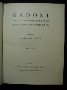 náhled knihy - Radost, časopis pro nejmladší dorost českoslov. červeného kříže