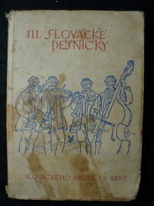 náhled knihy - III. slovácké pěsničky slováckého krúžku v Brně sbírka dalších 250 jednohlasových písní Moravského Slovácka