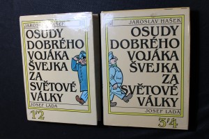 náhled knihy - Osudy dobrého vojáka Švejka za světové války. Sv. 1,2 3,4