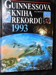 náhled knihy - Guinnessova kniha rekordů 1993