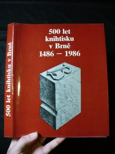náhled knihy - 500 let knihtisku v Brně : 1486-1986