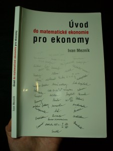 náhled knihy - Úvod do matematické ekonomie pro ekonomy