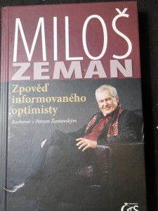 náhled knihy - Zpověď informovaného optimisty : rozhovor s Petrem Žantovským
