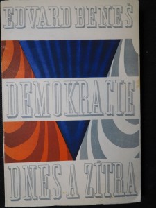 náhled knihy - Demokracie dnes a zítra, podpis Beneš