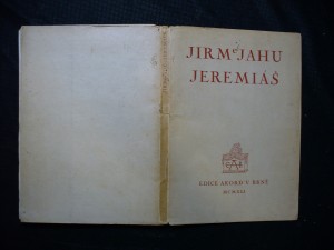 náhled knihy - Ukázka ilustrací knihy Jirmejahu Jeremiáš. Přeložil Josef Heger