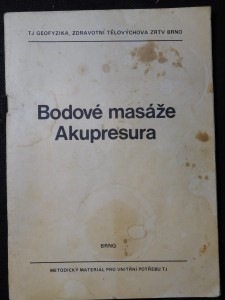 náhled knihy - Bodové masáže - akupresura : met. materiál