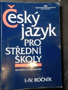 náhled knihy - Český jazyk pro střední školy