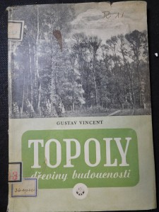 náhled knihy - Topoly - dřeviny budoucnosti