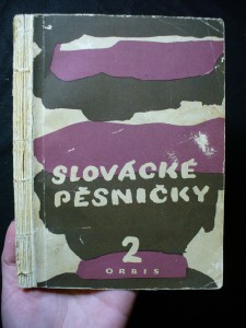 náhled knihy - Slovácké pěsničky. 2 sbírka jednohlasých lidových písní