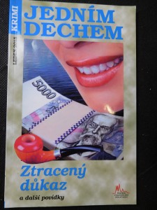 náhled knihy - Ztracený důkaz a další krimi povídky