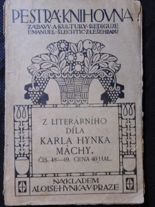náhled knihy - Z literárního díla Karla Hynka Máchy