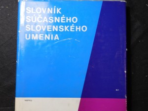 náhled knihy - Slovník súčasného slovenského umenia