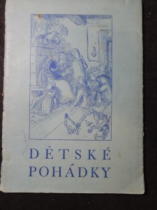 náhled knihy - Dětské pohádky s obrázky Mikoláše Alše