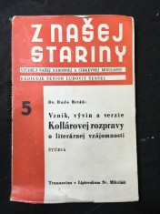 náhled knihy - Vznik, vývin a verzie Kollárovej Rozpravy o literárnej vzájomnosti : štúdia