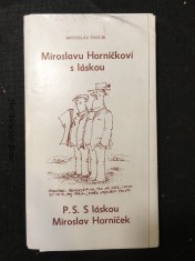 náhled knihy - Miroslavu Horníčkovi s Láskou