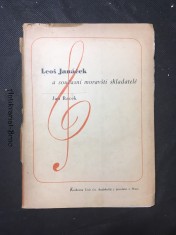 náhled knihy - Leoš Janáček a současní moravští skladatelé : nástin k slohovému vývoji soudobé moravské hudby