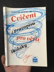 náhled knihy - Cvičení z pravopisu pro větší školáky