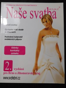 náhled knihy - Katalog Naše svatba od A do Z