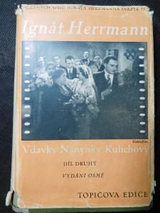 náhled knihy - Vdavky Nanynky Kulichovy a co se kolem nich sběhlo : ze života drobných Pražanů. Díl druhý