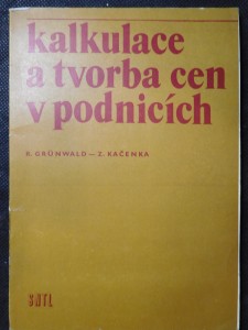 náhled knihy - Kalkulace a tvorba cen v podnicích