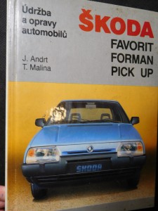 náhled knihy - Údržba a opravy automobilů Škoda Favorit, Forman, Pick up : Komfort, Sport line, Marathon, Prima, Excellent, Silver line, Black line