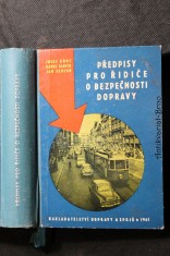 náhled knihy - Předpisy pro řidiče o bezpečnosti dopravy