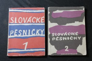 náhled knihy - Slovácké pěsničky. 1+2