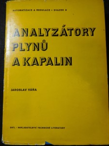 náhled knihy - Analyzátory plynů a kapalin