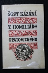 náhled knihy - Šest kázání z Homiliáře opatovického