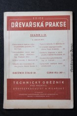 náhled knihy - Technický oběžník pro průmysl dřevozpracující a pilařský. Sv. 13