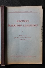 náhled knihy - Kroužky marxismu-leninismu : Učební texty pro rok stranického školení 1951-1952