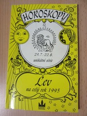 náhled knihy - Horoskopy na rok 1995 : lev