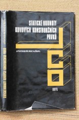 náhled knihy - Statické hodnoty kovových konstrukčních prvků