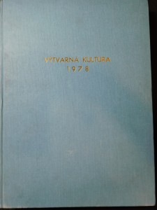 náhled knihy - Výtvarná kultura 1978