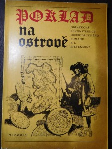 náhled knihy - Poklad na ostrově