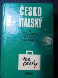 náhled knihy - Česko-italský a italsko-český slovník na cesty