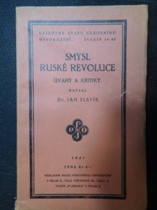 náhled knihy - Smysl ruské revoluce : Úvahy a kritiky