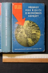 náhled knihy - Předpisy pro řidiče o bezpečnosti dopravy
