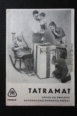 náhled knihy - Tatramat : Návod na obsluhu automatickej bubnovej práčky