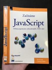 náhled knihy - Začínáme s JavaScriptem