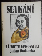 náhled knihy - Setkání s českými spisovateli