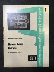 náhled knihy - Broušení kovů: teoretické i praktické základy brusičské praxe s příklady nové techniky v broušení: určeno brusičům ve strojíreství a učebnice pro odb. šk. a ke školení dorostu v prům.